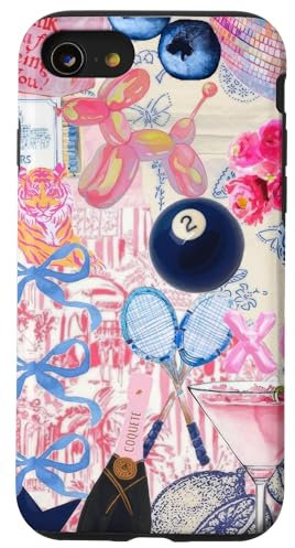 iPhone SE (2020) / 7 / 8 Cute Coquette Collage Scrapbook Preppy Aesthetic Case