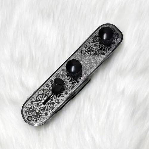 Zinc Tele Prewired Wired Control Plate 3-Way Switches Knob For Telecaster Guitar