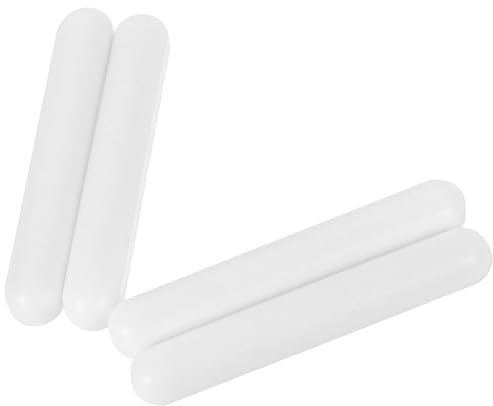 Gatuida 4pcs Cylindrical Magnetic Stir Bars for Hot Plate Magnetic Stirrer Kit Lab Stirrers Bar Stir Plate