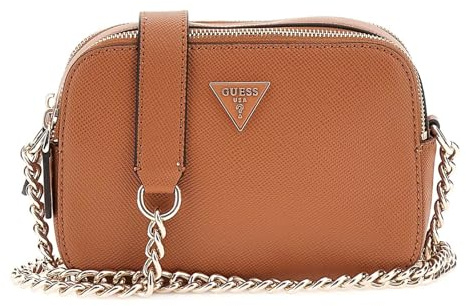 GUESS Noelle II Crossbody Camera Bag Light Cognac