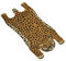 Darthome Large 75cm Cheetah Big Cat Coir Doormat Indoor Outdoor Front Boot Shoe Door Mat