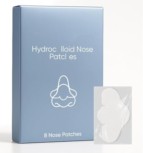 Vue Swiss Nasenpflaster, Hydrokolloid-Nasenpflaster, sanftes Peeling, entfernt Schmutz und Öl, absorbiert Unreinheiten, für ein glatteres Hautbild
