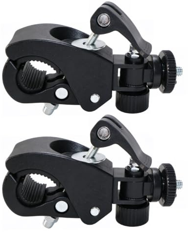 Grobo Telefonklämma för livestreaming, 360 graders roterbara klämmor för motorcykel, 2-pack