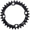 Alomejor Fahrrad Kettenblatt 32/34/36/38T BCD 104mm Stahl Einzel Kurbelkette Ring Ersatzteile für Mountainbike(34T-Schwatz)
