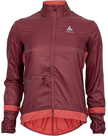 Odlo Veste Zeroweight pour femme XS Rouge roi/rose pâle