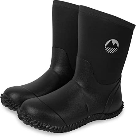 Lakeland Active Women's Kentmere Short Wellington Boots - Black - 5 UK