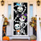 JOYIN 3D Design Rideau de Porte/Mur/Fenêtre, Motifs de Squelette Mignon, environ 76.2cm x182.88cm, pour Décoration d’Halloween