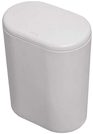 FHKBB 1 Pc Slim Kitchen Mülleimer Mülleimer mit Deckel Papierkorb