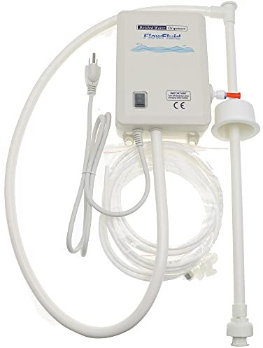 Bottled Water Dispenser Pump System, Food Grade, Self-Priming, 110V, 1GPM, Suitable for Coffee Maker, Refrigerator (Single Tube)