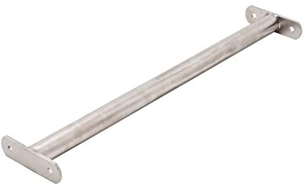 Barra de gimnasia de metal (90 cm de acero inoxidable), para fijar al columpio o a la estructura de escalada, también como gimnasia o barra de gimnasia, también para parques de juegos públicos