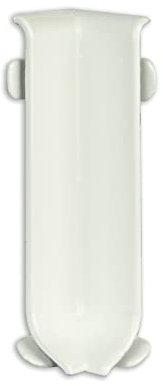 Höhe: 80 mm FUCHS Innenecke Aluminium Weiß matt pulverbeschichtet