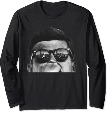 JFK John F Kennedy Sonnenbrille Langarmshirt