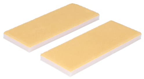 ToolSpace Ersatz Schwamm Set 2 Stück Streichset Maler Schwämme für Universal Malerset Acrylfarben Ölfarben Wasserbasierte Farben Schwamm Malen Ersatzschwamm Öl Holz Gut Absorbieren Schnell Handwerker