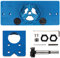 EFUTURETIME Topfscharnier Schablone Set Scharnier Bohrschablone mit Bohrlochabstand 46/48/52mm, Forstnerbohrer Ø35mm Holzbohrer Lochsäge und Scharnier Boring Jig Ø35mm Bohrer Guide