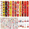 Hpbaggy Feuerwehrmann Party Mitgebsel,Feuerwehr Deko Kindergeburtstag,10 Schlüsselanhänger,12 Schnapparmband,10 Temporäre Tattoos Feuerwehr Spielzeug,Feuerwehr Spielzeug für Jungen