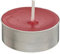 Atmosphera - 18 Bougies chauffe-plats Hugo H1,5cm rouge