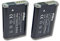 vhbw 2x batteria compatibile con Canon Legria Mini X videocamera camcorder (1800mAh, 3,7V, Li-Ion)
