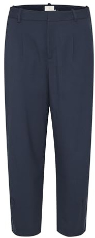 KAFFE Damen Anzughose KAMERLE Damen Hose High Waist 7/8 Damenhose Business Regular Fit Hohe Taille