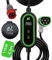 EVPLUG® Chargeur de Voiture électrique 11 KW 6-16 A 6,5 mètres, Chargeur EV Type 2 avec Prise CEE triphasée, Chargeur de Voiture électrique Portable avec Affichage Numérique Contrôlable