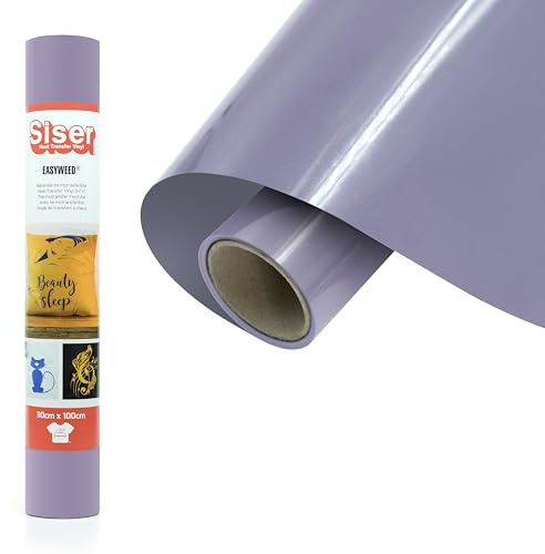 Siser® EasyWeed® Ash, 30cm x 1m, thermo-transferierbare Flexfolie für die Personalisierung von Stoffen, kreative Hobbys, zertifiziert nach VeganOk und Öko-Tex Standard 100 Klasse I