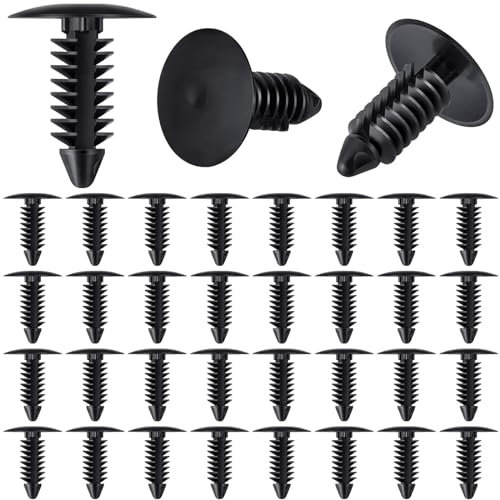 200pcs Épingles en Machine de Découpe Laser,Accessoires de Machine de Gravure Laser Fixation Accessoires pour Graveur Laser à Aiguille pour 7,5 mm La Grille en Nid d'Abeille Remplace (Noir)