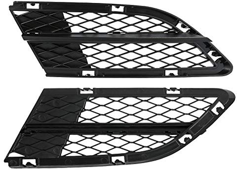 Nebelscheinwerfer Gitter Für BMW 3 Series E90 2009 2010 2011 Auto Zubehör Nebelscheinwerfer Haube Grills Lampenabdeckung,A-left