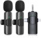 Cvrpaor Microphone for iPhone Xs Max, lavalier Wireless Microphones iPhone XR, iPhone Xs, iPhone X, iPhone 8 Plus, iPhone 8 Microphone for iPhone lavalier Wireless Microphones