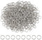 DICOSMETIC 1000 Stück 8mm Jump Ringe Edelstahl Spaltringe Metall Biegeringe O Ringe Verbinder Edelstahl Springringe Offenem Biegering für Halsketten Armband DIY Schmuckherstellung