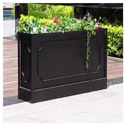 CYairong-22 Outdoor Flower Box Outdoor Flower Box Flower Trough Commercial Street Large Flower Bed Sales Department Floor to Ceiling Flower Rack Flower Boxes