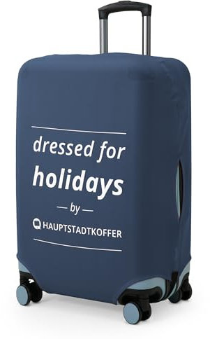 Hauptstadtkoffer Kofferüberzug Größe M, Kofferhülle für mittelgroße Koffer (57-65 cm), Kofferschutzhülle, Gepäckabdeckung, Luggage Cover
