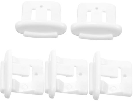 BUGUUYO 5pcs Upper Rack Slide End Cap Dishwasher Top Clip for Dishwasher Basket