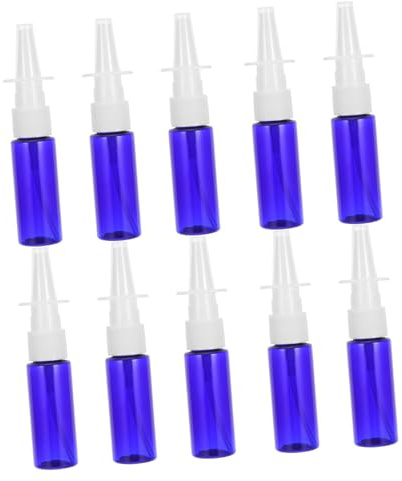 HAPINARY 10pcs Spray Bottle Portable Perfume Spray Bottle Direct Mister Water for Travel Garden Nose Cleaning