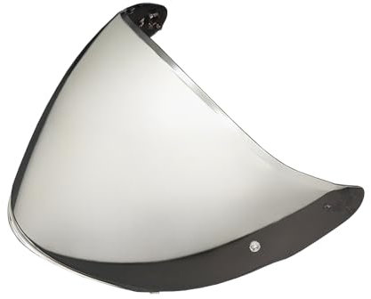 MTDVZR Visiera per casco K5 JET, protezione dai raggi UV, antigraffio, antivento, compatibile con AGV K5-JET, K5-JET EVO (argento solo per uso quotidiano)