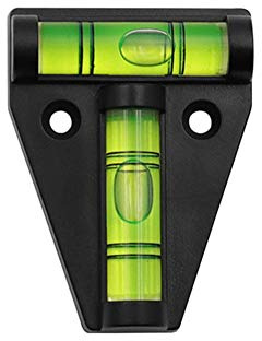 Mini Spirit Level for Caravan and Motorhome Levelling, Black, Portable Leveller Device