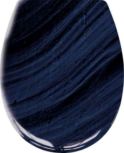 Kleine Wolke WC-Sitz MYSTIC Navy mit Absenkautomatik und Easy Clean