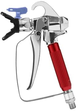 HEALBYBLE Pistola pulverizadora de pintura sin aire alta presión 3600 PSI con boquilla 517 y protector, bomba máquina pulverización,Recubrimiento uniforme