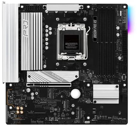 Placa Base para Juegos Fit For ASRock B850M Pro RS 256GB DDR5 Placa Base for Juegos Micro ATX Mae AM5 B850