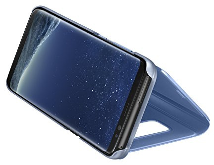 Samsung Original Coque Support à Rabat pour Samsung Galaxy S8 - Bleu