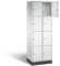 Schließfachschrank Intro, 8 Fächer, H1950xB620xT500mm