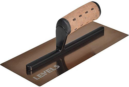 Paleta de Mano para Paneles de Yeso, 11.5 Pulgadas, construcción de Acero Inoxidable Triple endurecido, Mango de Alto Impacto, Placa de Yeso Gyprock, Herramientas de Nivel 5