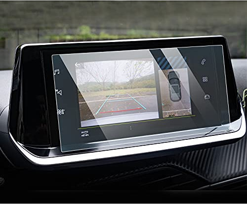 YEE PIN Navigation Schutzfolie 2020-2023 Peugeot 208 e-208 2008 e-2008 Zubehör Displayschutzfolie Transparent- Gehärtetes Glas Schutz 7 Zoll