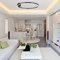 s.luce Ring 60 LED Wandlampe Deckenleuchte Dimmbar Wandleuchte Deckenlampe Ringlampe, Farbe:Alu-Gebürstet