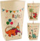 Dino Geschenktüten, 12 Dinosaurier Tüten mit 3 verschiedenen süßen Dinomotiven für Mitgebsel, Kinder Geschenke, Gast, Giveaways, Kindergeburtstag, Hochzeit, Party
