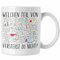 Trendation - Lustige Tasse Geschenk Welchen Tell Von Verstehst du Nicht Mathematiker Physiker Mathelehrer Geschenkidee (Weiß)