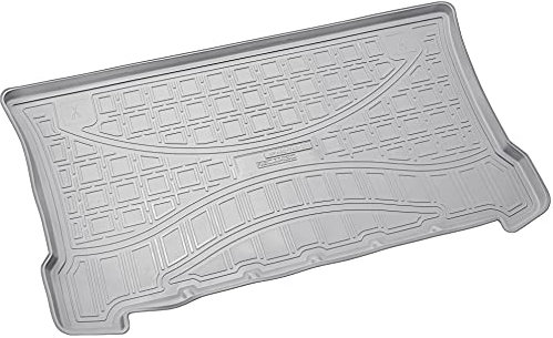 Recambo Gummi Kofferraumwanne Premium passend für Smart Fortwo III, Typ C453 | ab 2014 | passgenau mit Rand | Grau