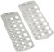 Pack of 2 Drill Bit Measuring Gauges Metric and Imperial Stainless Steel Size Checking Plates