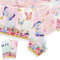 4 PCS Schmetterling Geburtstag Tischdecke Dekorationen - Schmetterling Kunststoff Tischdecke, rechteckige Aquarell Schmetterling Tischdecke für Mädchen Baby-Dusche Party Supplies, 130x220cm