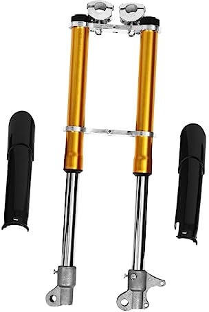 Kisangel Dirt Bike Suspension Fork Front Fork Parts for Easy Installation and Reliable Performance