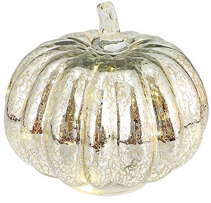 Housoutil Halloween-glas-led Leuchtet Jack-o-laterne Halloween-leuchtkürbis Halloween-kürbislampen Herbstdeko Im Freien Kürbis-herzstück Mit Led-leuchten Kristalldekor Kind Aufleuchten Blitz