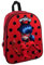 mybagstory - Rucksack – 3D – Miraculous – Rot – Kinder – Schule – Kindergarten – Kindergarten – Schulranzen für Mädchen – Größe 32 cm – verstellbare Träger – Geschenkidee, rot, 32 cm